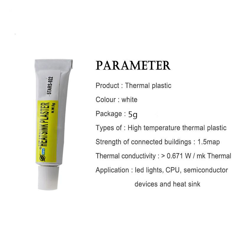 Thermal Paste Thermal Conductive Glue Hot Melt Adhesive Glue For Radiator  Cooling Heatsink Plaster Glue For Workshop - Temu