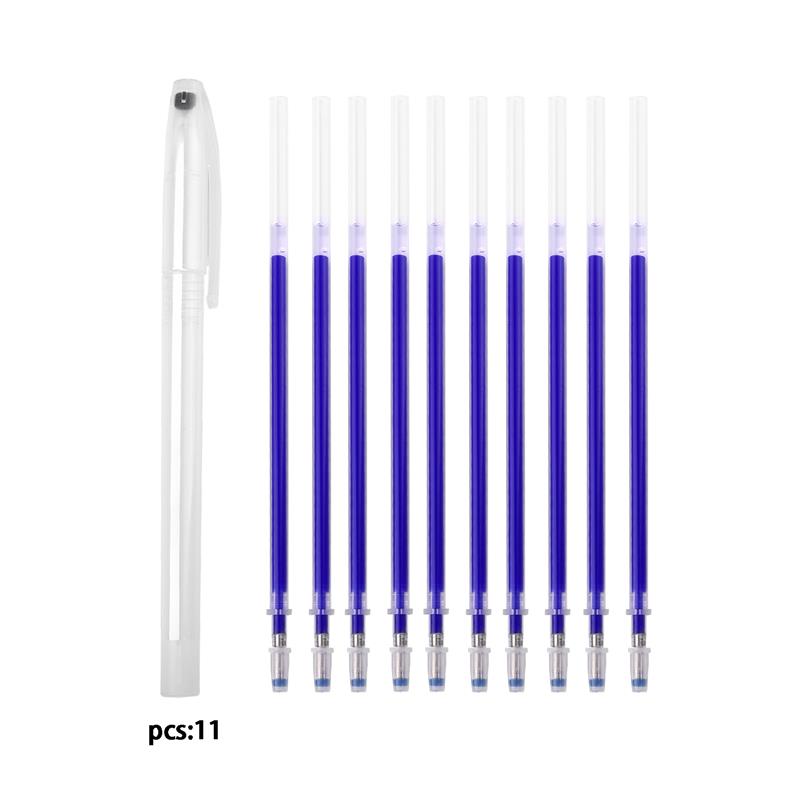 Heat Erase Pens With 40 Heat Erasable Fabric Refills, Sewing