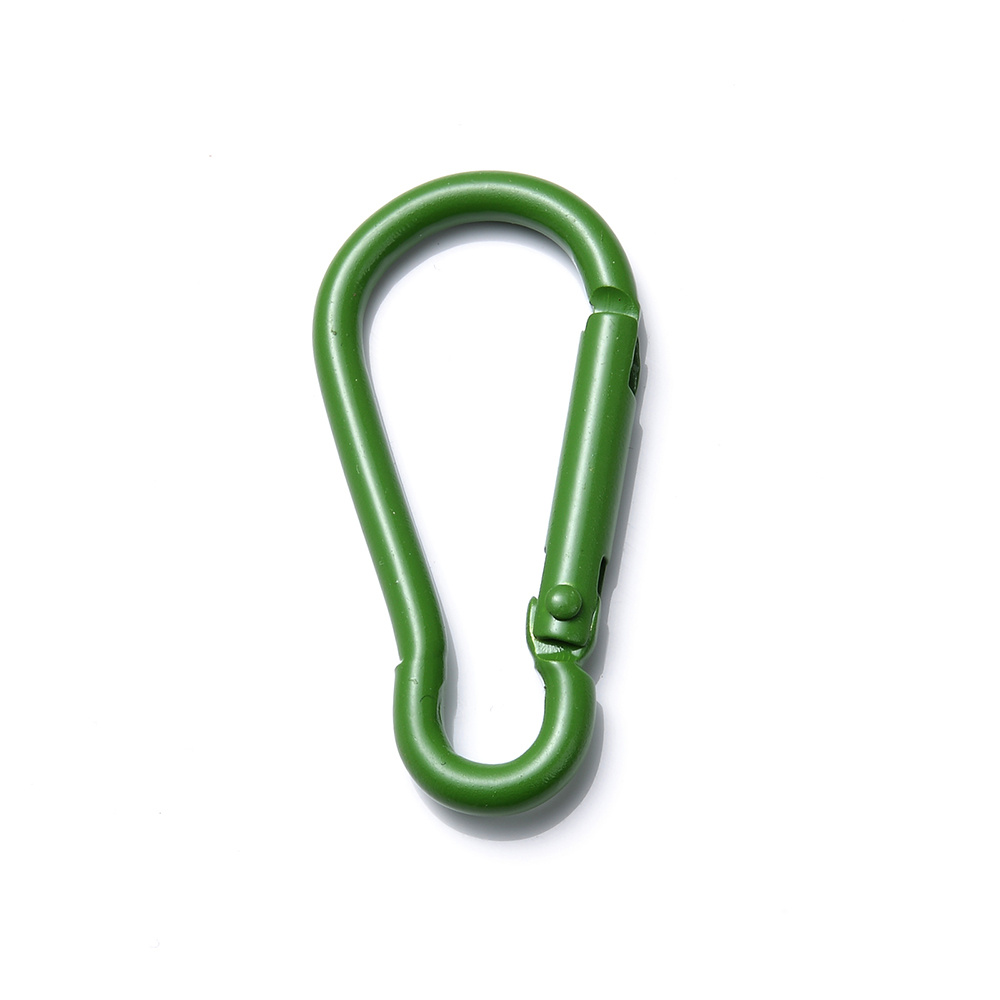 Metal Spring O Rings Round Carabiner Keyring, Snap Clip Trigger Spring  Keyrings Buckle, DIY Accessories Spring