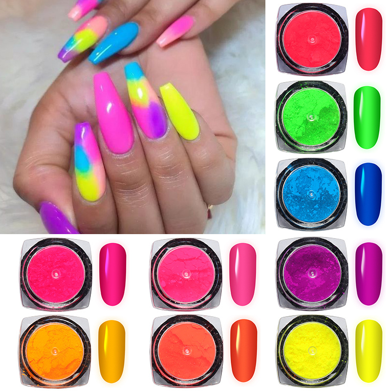 Super Bright Pigment Nail Powder – Glitter Arty Nails
