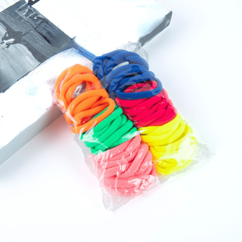 50pcs Colorful Hair Ties For Women Seamless Elastic Hair Ties For Thick And  Thin Hair Stretchable Ponytail Holders No Crease Girls Hair Bands Hair  Accessories - Beauty & Personal Care - Temu