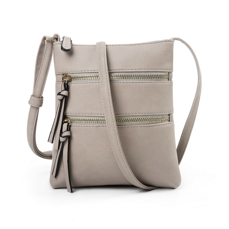 Light grey cheap crossbody purse