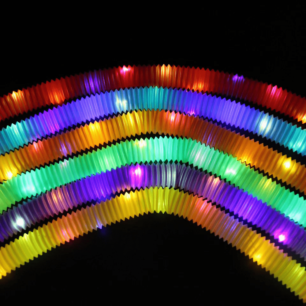  Los Angeles Superstore - Juego de 24 palos de espuma con luz LED  multicolor que cambia de color, 3 modos intermitentes, 16.0 in, varita  suave : Juguetes y Juegos