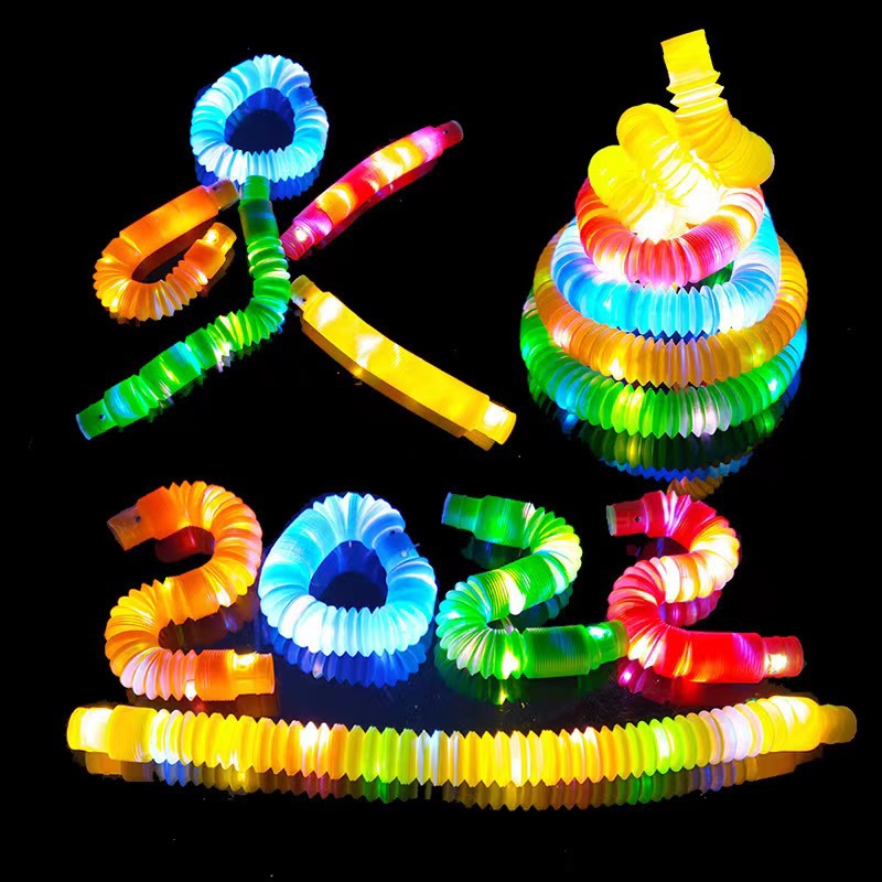 GelldG Dekoobjekt 6 Set LED Leuchtspielzeug Kinder Leuchtende