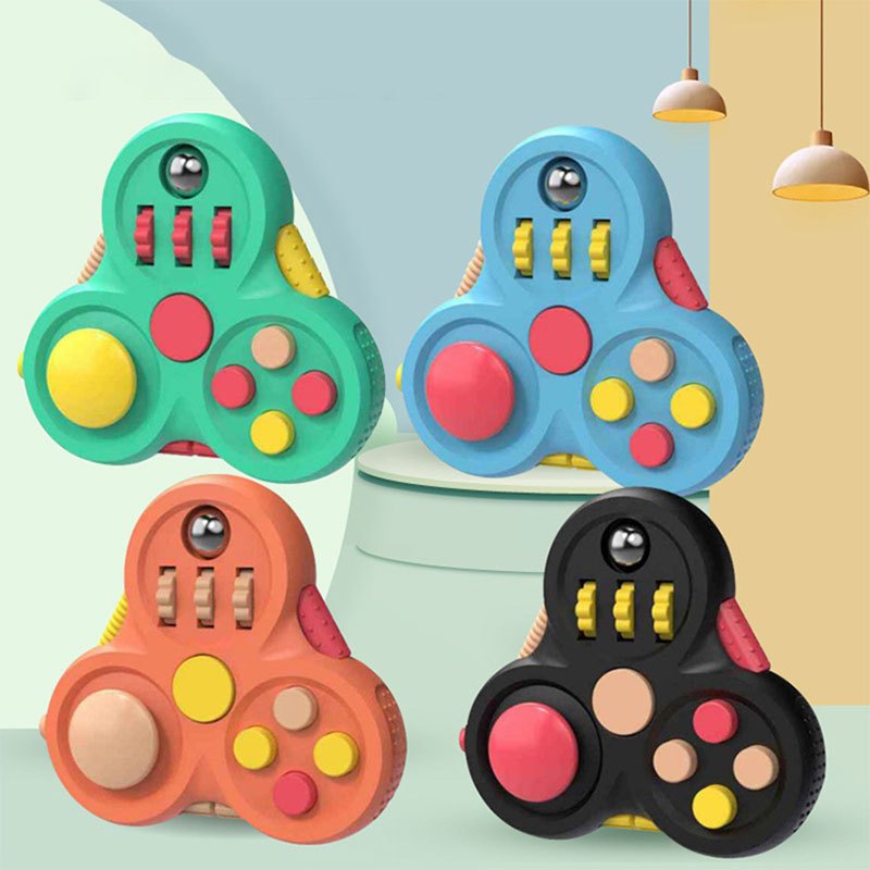 Giocattolo Sensoriale Fidget Spinner - Cubo Con Sfera Orbitale Per Autismo  - Giocattolo Antistress Per Bambini - Perfetto Per Adulti E Ragazzi!, Sconti Per Tutti