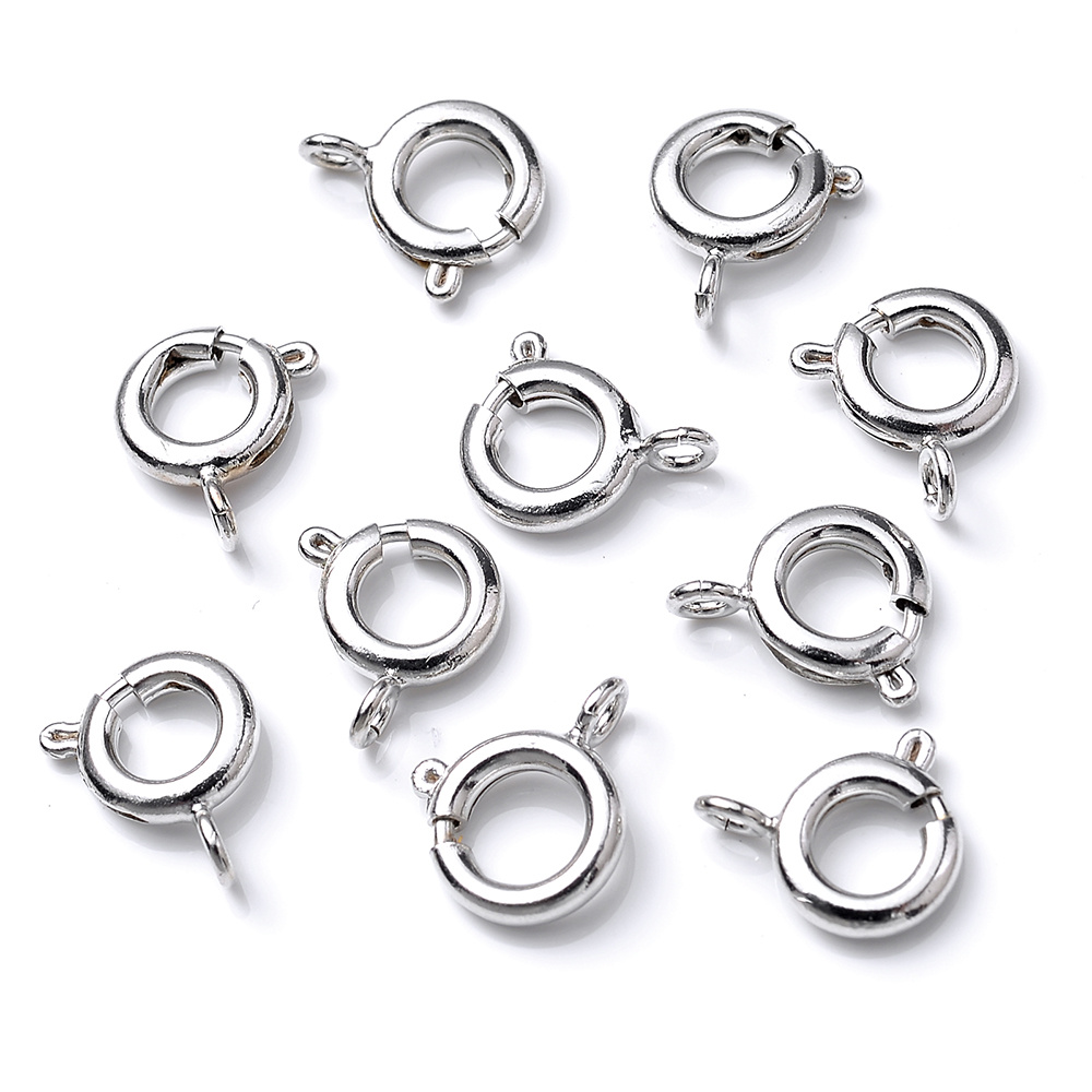Round Sailor Clasp Spring Buckle Connector Chain End Making - Temu