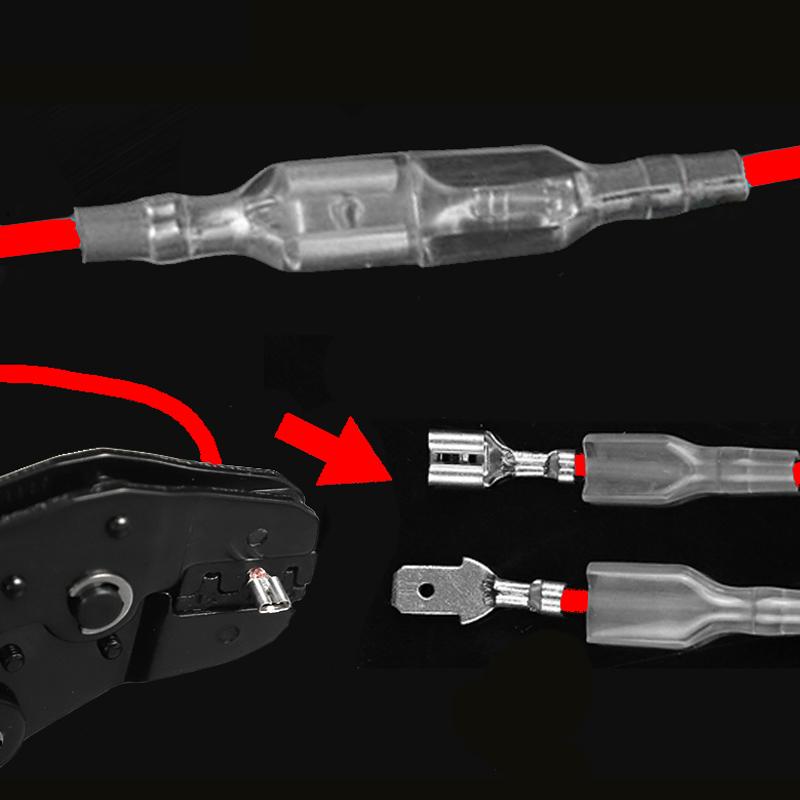 6 Plastic Covers for Electrical Wire Connectors