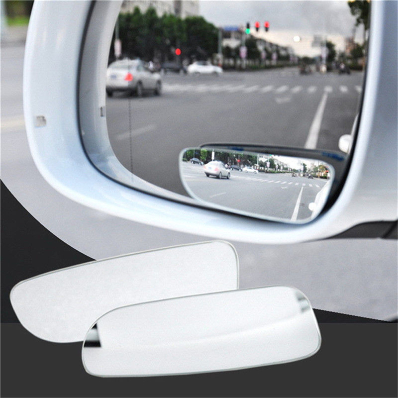 1 Pair Car Mirror Adjustable 360 Degree Wide Angle Convex Blind Spot Mirror Parking Auto Motorcycle Rear View Mirror Car Accessories