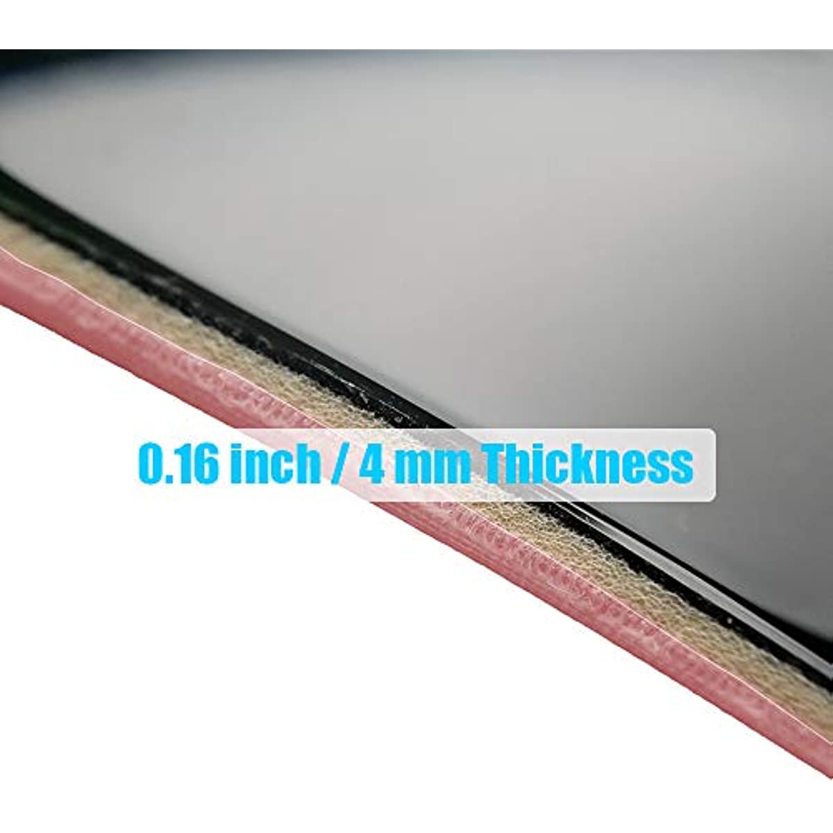 1/4 Thick Oval Lycra Mouse Pad with Gel Wrist Rest