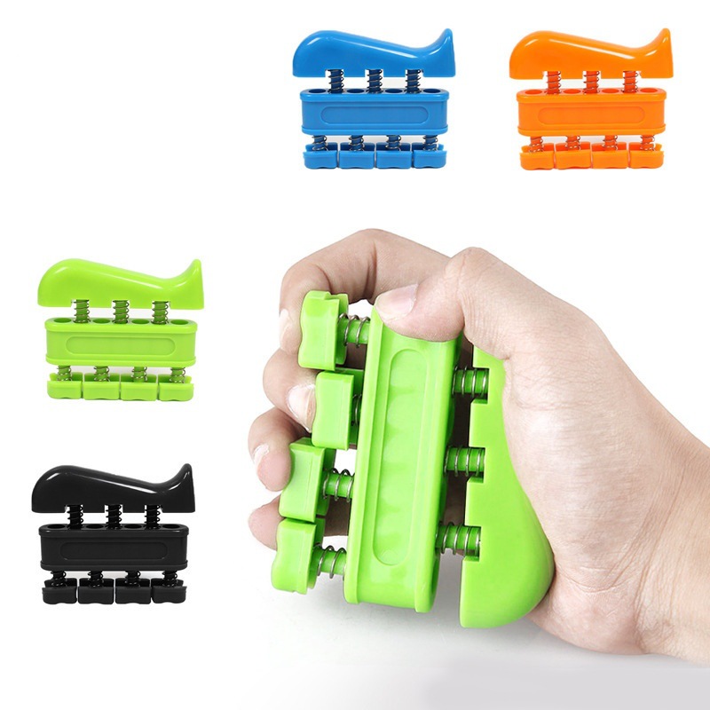 1pc Hand Grip Finger Trainer Strengthener Two-way Spring Adjustable ...