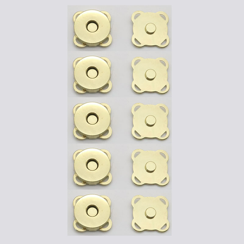S Magnetic Snap Button Metal Plum Sew On Button Clasps Fasteners For Purses  Handbag Clothes Diy Accessories - Temu Philippines