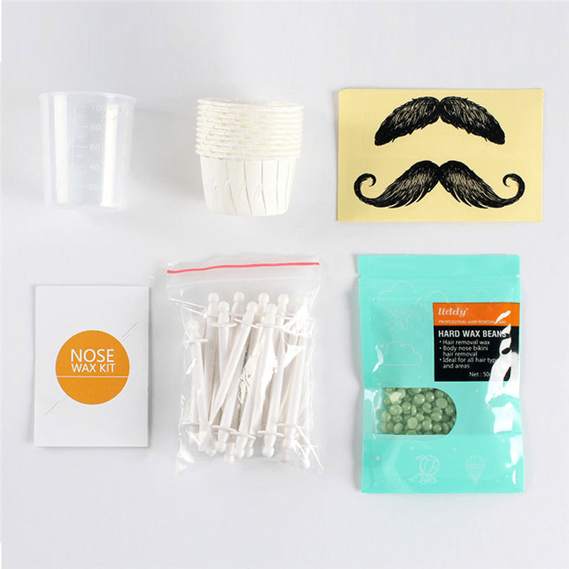 1set Nose Wax Nose Hair Wax Kit For Men And Women Nose Hair Removal Wax  Women Nose Kit - Health & Household - Temu