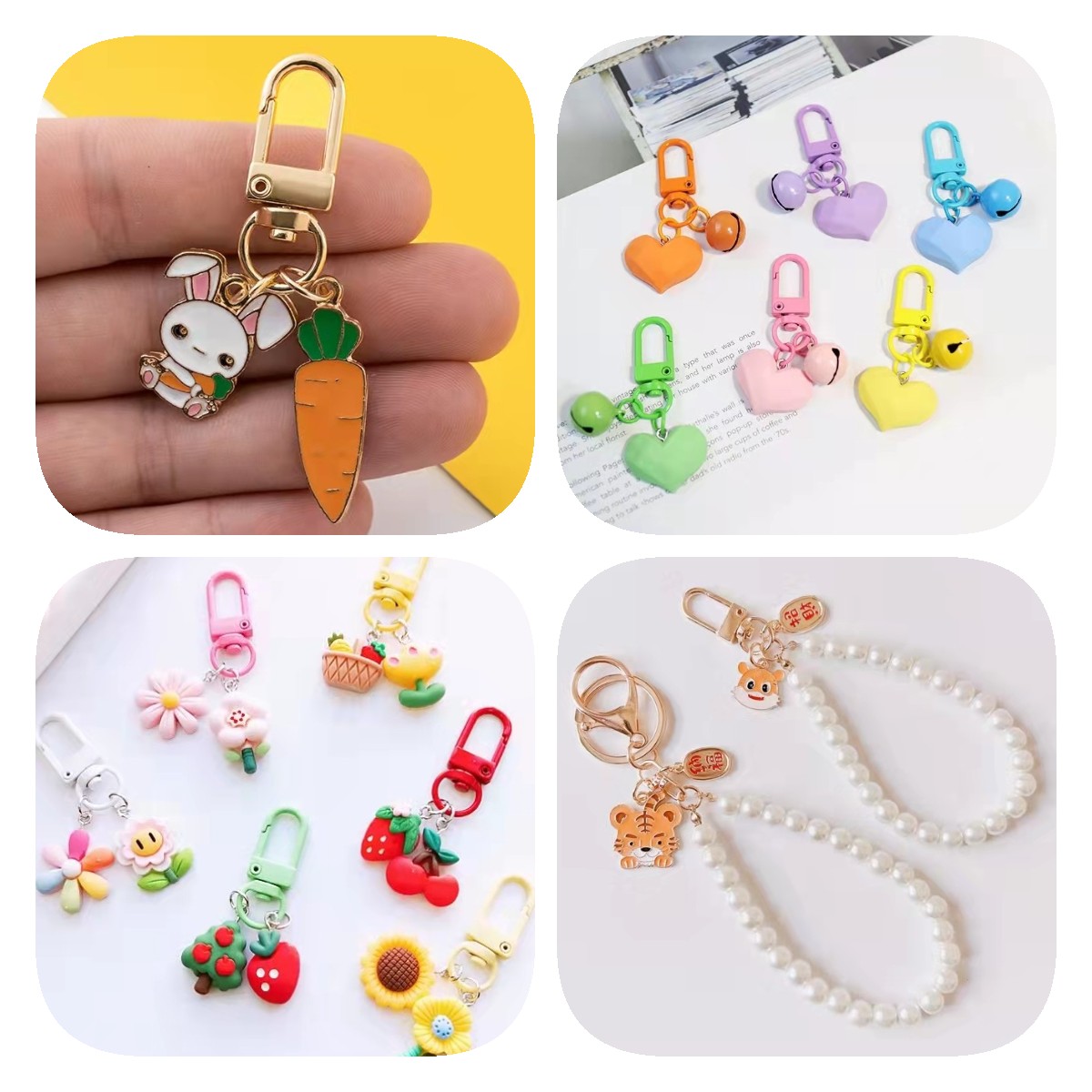 2pcs Alloy Colorfast Keychain Clasp Hooks Link Rings Lobster Clasps For  Jewelry Findings Diy Charms Accessories Wholesale - Jewelry Findings &  Components - AliExpress
