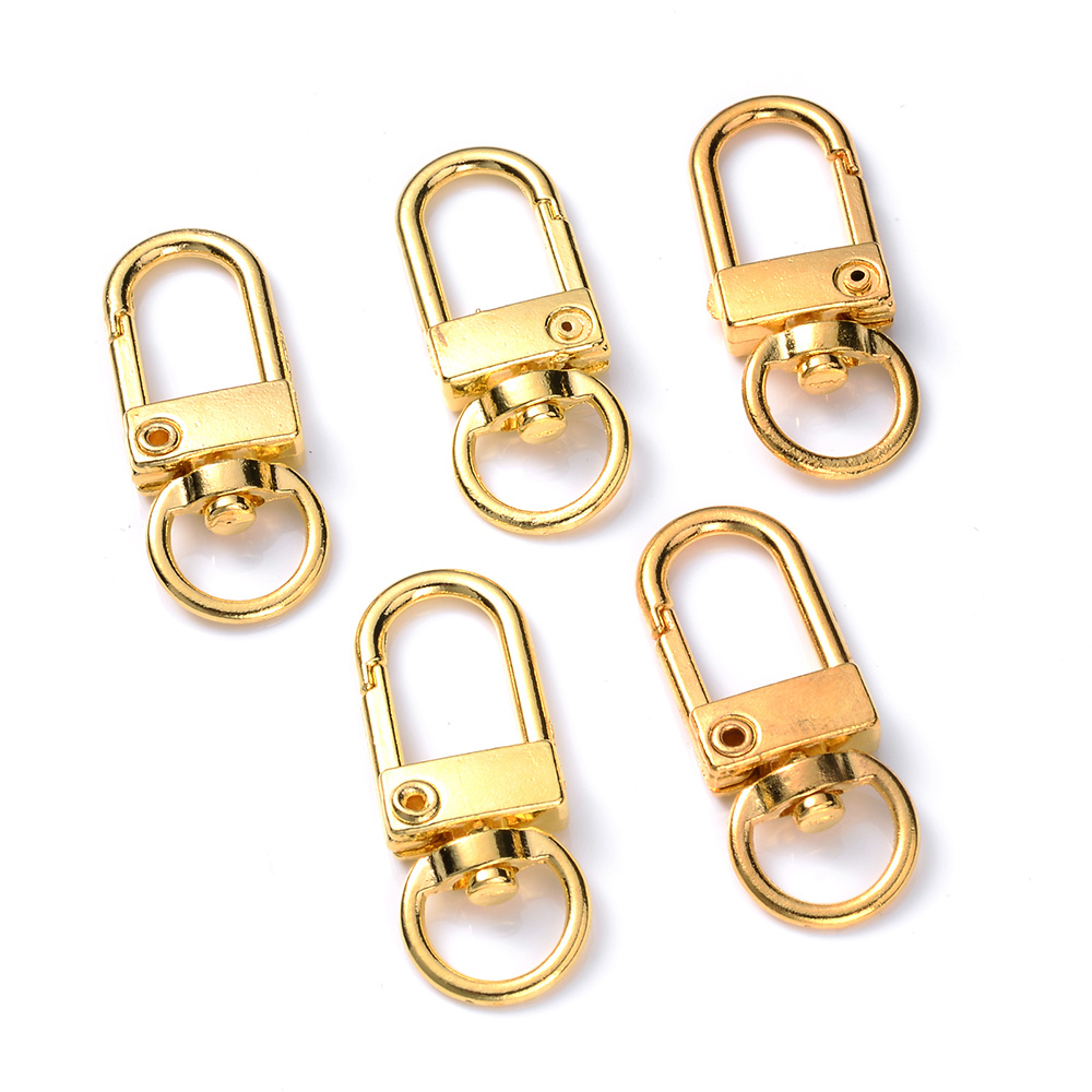 MissKnottie Macrame Gold Lobster Clasp Keychain Ring- 2pcs/lot