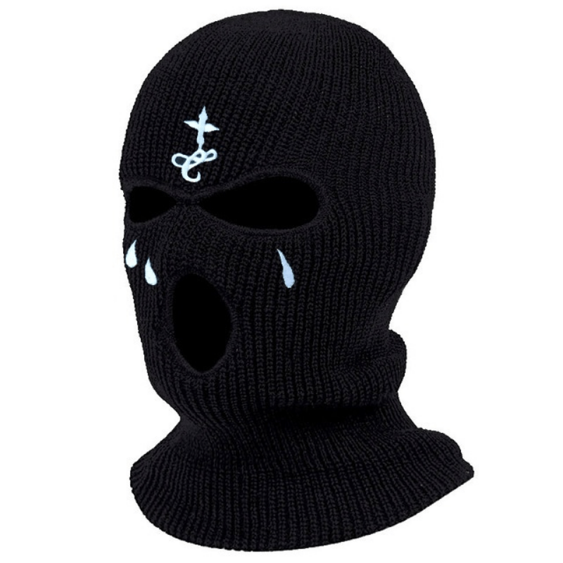 Customize Ski Mask-personalize Your 3 Hole Ski Face Mask With Text,  Embroidery 
