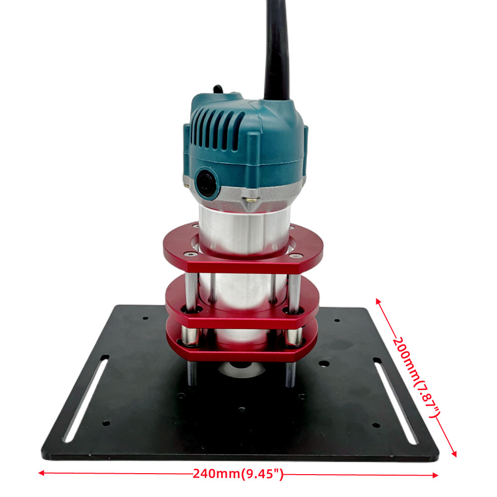 Router Lift Kit W/ Aluminum Router Plate Diameter Motors Temu