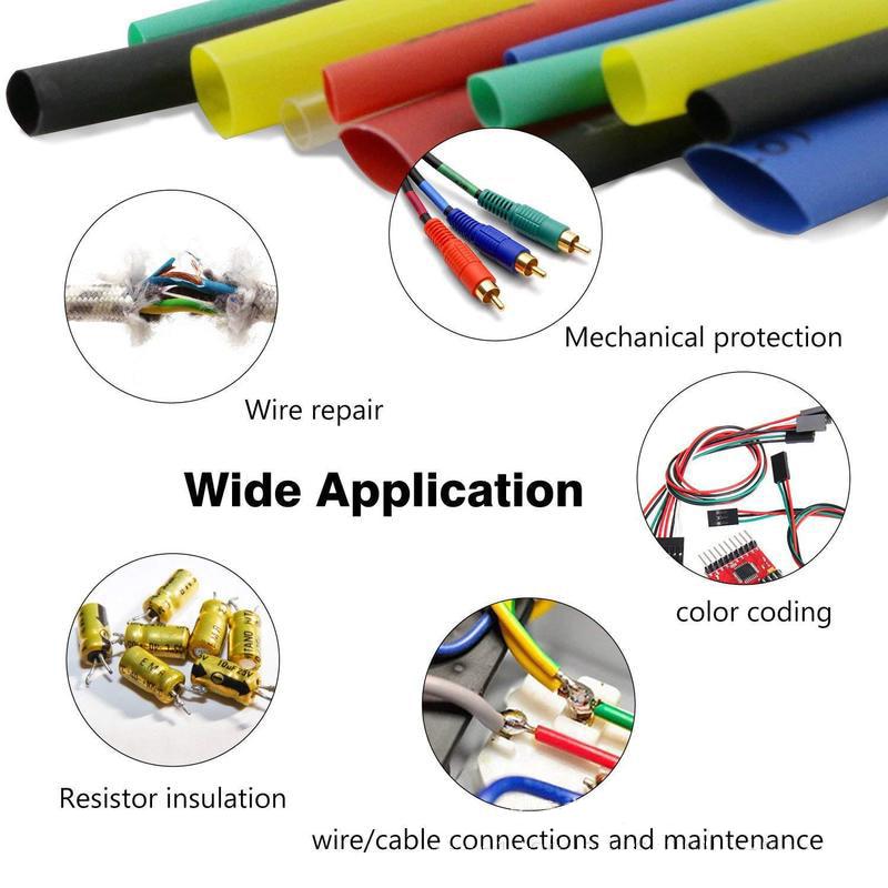  Heat Shrink Tubing, Heat Shrink Wrap Tube Sleeve