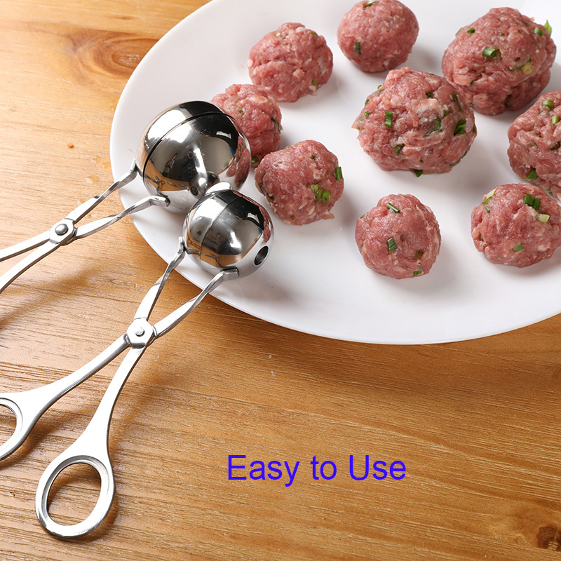 1pc stainless steel meatball and fish ball maker easy and healthy cooking solution for homemade meals kitchen accessories details 4