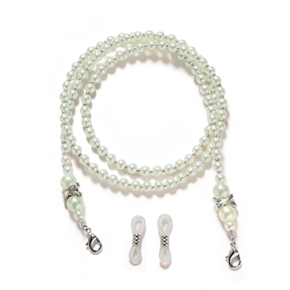 Eyeglass Chain Strap Holder Lanyard Necklace Faux Pearl - Temu