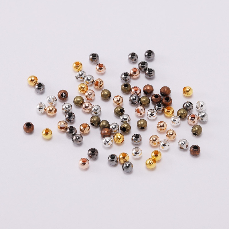 Small Hole Iron Beads for DIY Jewelry Making