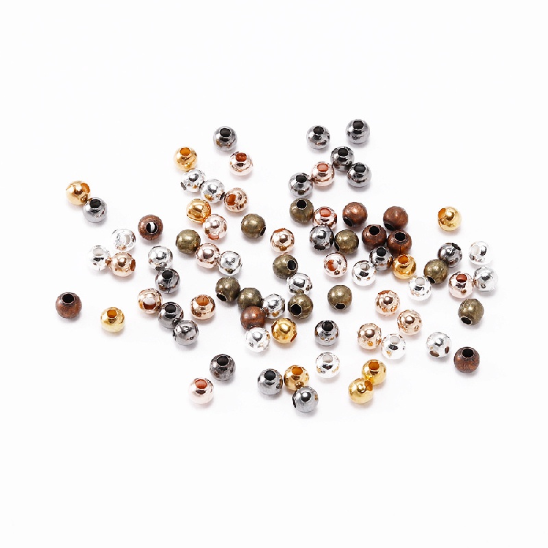Small Hole Iron Beads for DIY Jewelry Making