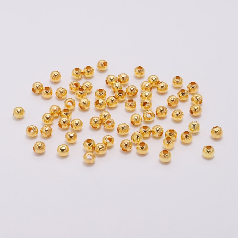 Small Hole Iron Beads for DIY Jewelry Making