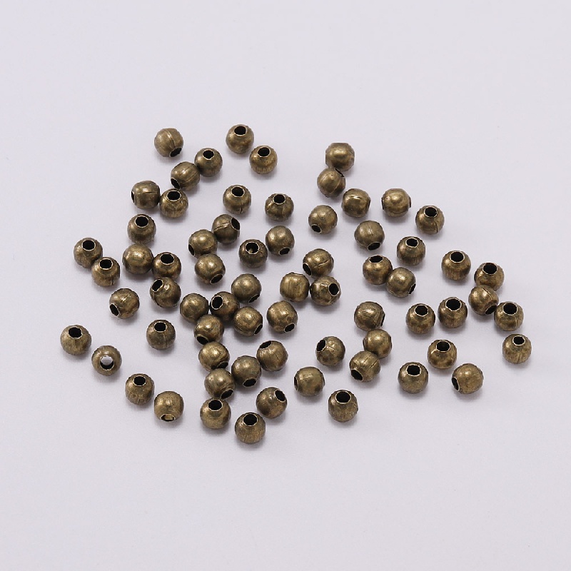 Small Hole Iron Beads for DIY Jewelry Making