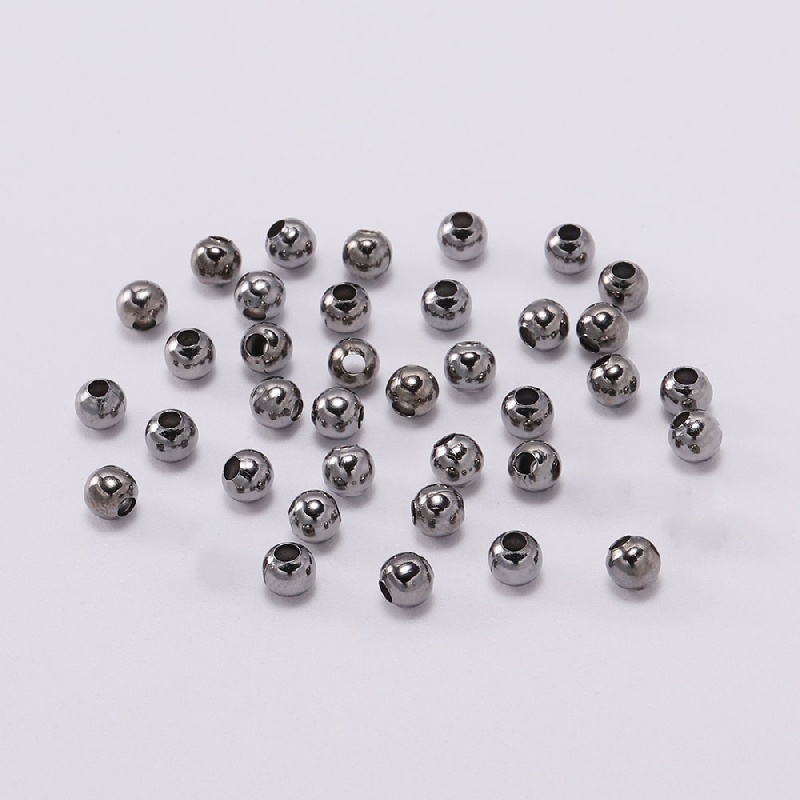 Small Hole Iron Beads for DIY Jewelry Making