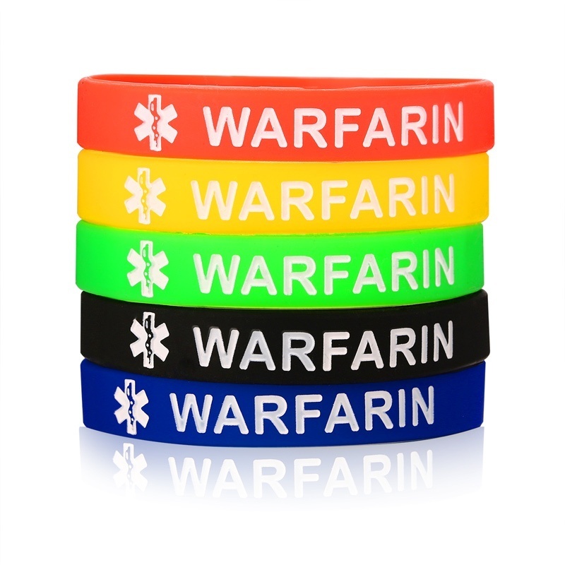 Warfarin alert deals bracelet