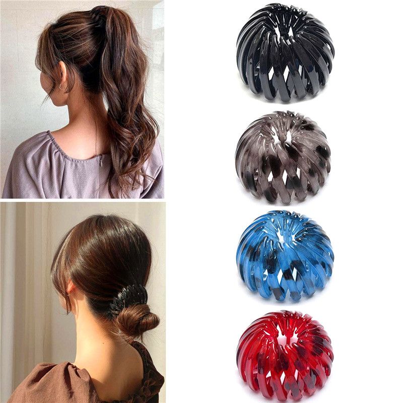 Women's Hair Claws Ponytail Button Hair Clip Bird's Nest Hair Extensions  Hair Accessories Ponytail Hair Accessories | Today's Best Daily Deals | Temu