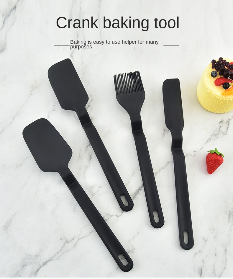 Baking Tool Cake Tool Integrated Small Size High Temperature Resistant  Butter Scraper Silicon Scraper in 2023