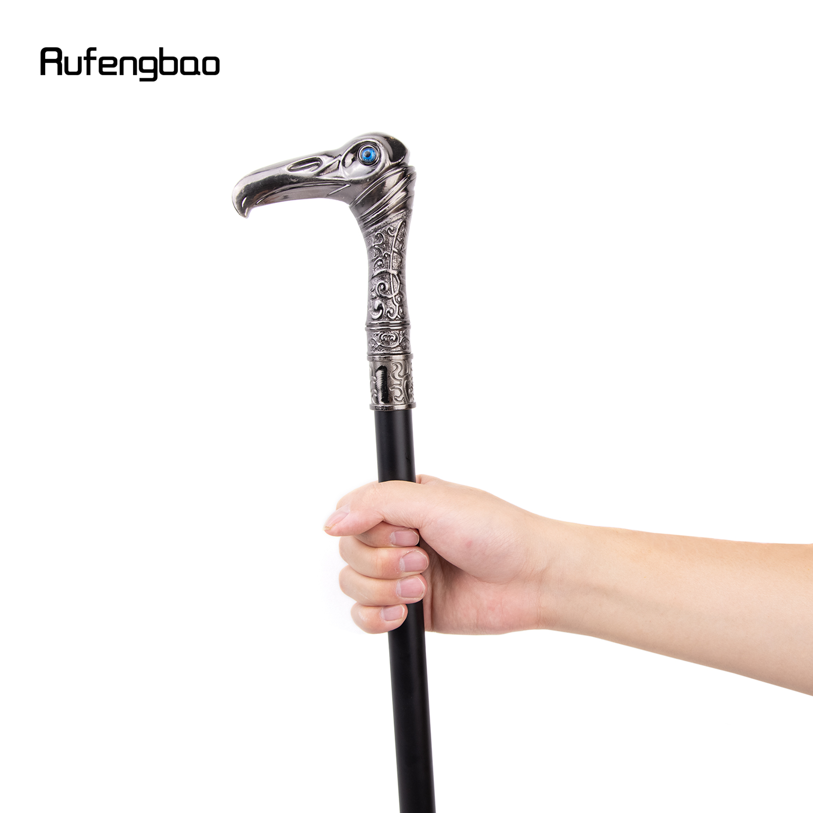 Luxury Eagle Hawk Head Relief Walking Cane Elegant Cosplay Knob Crosser For  Gentlemen, 93cm From Rufengbao, $12.07