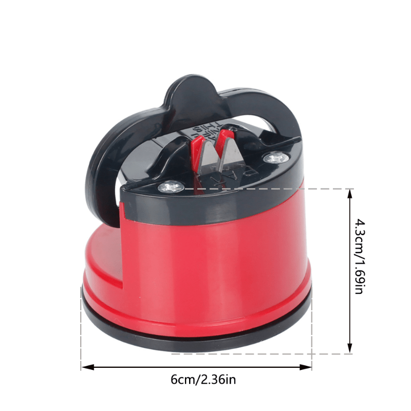 Professional Knife Sharpening Stone For Food Trucks: Suction Cup Whetstone  Sharpener For Tungsten Kitchen Knives - Temu