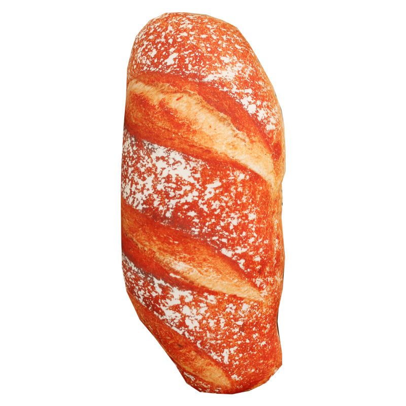 3d bread pillow