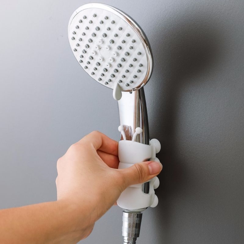 Punch Bathroom Shower Sprinkler Rack Wall Suction Cup Storage Organizer