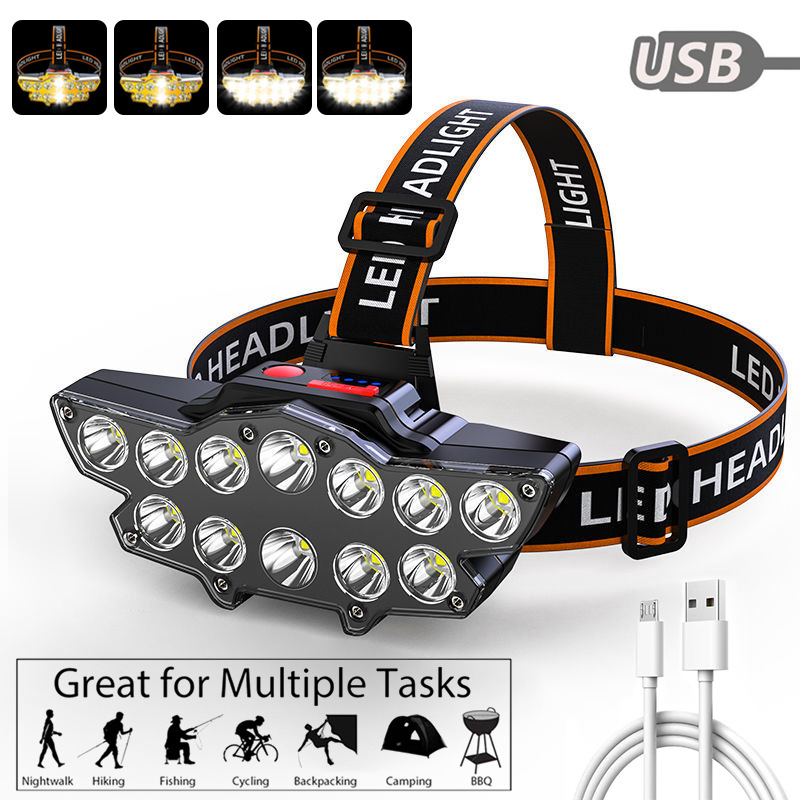 12 led rechargeable light