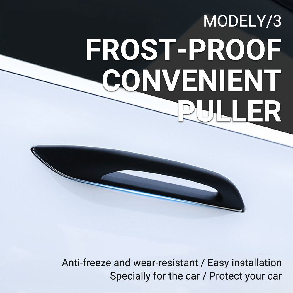 Model 3/Y Door Handle Protector Cover - Antifreeze Sticker Trim Decoration  - Perfect Gift Accessory!