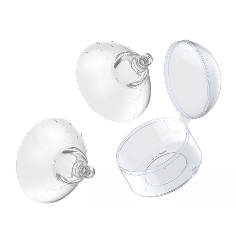 2pcs Breast Shield Nipple Protection Cover Breastfeeding Auxiliary