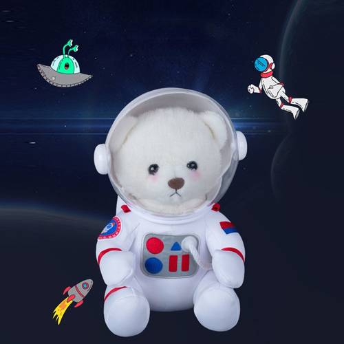 Space Bear Astronaut Doll Plush Toy Cute Doll Children's Birthday Gift
