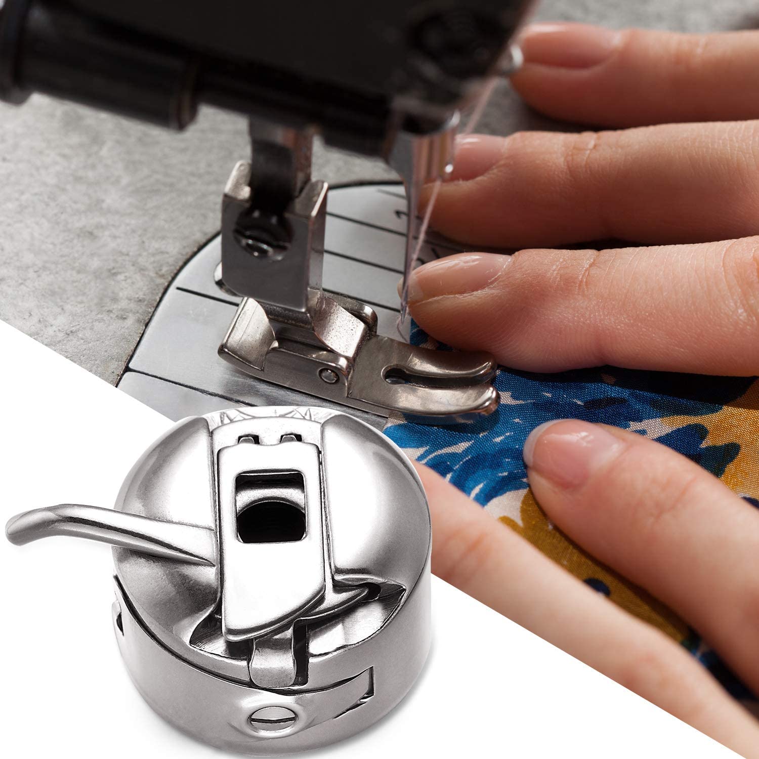 Household Sewing Machine Bobbin Thread With Storage - Temu