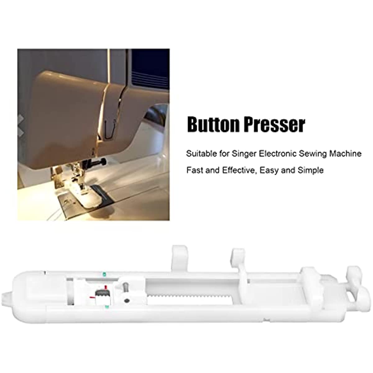 Janome Button Sewing Foot - Quick and easy button sewing