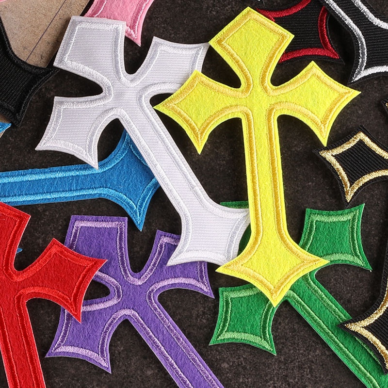 Chrome Hearts Cross Sticker (2 color)