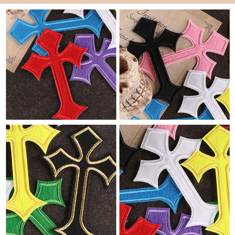 Chrome Hearts Cross Sticker (2 color)