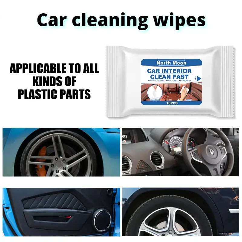 Car Cleaning Wipes Instrument Panel Car Seats Water Free - Temu