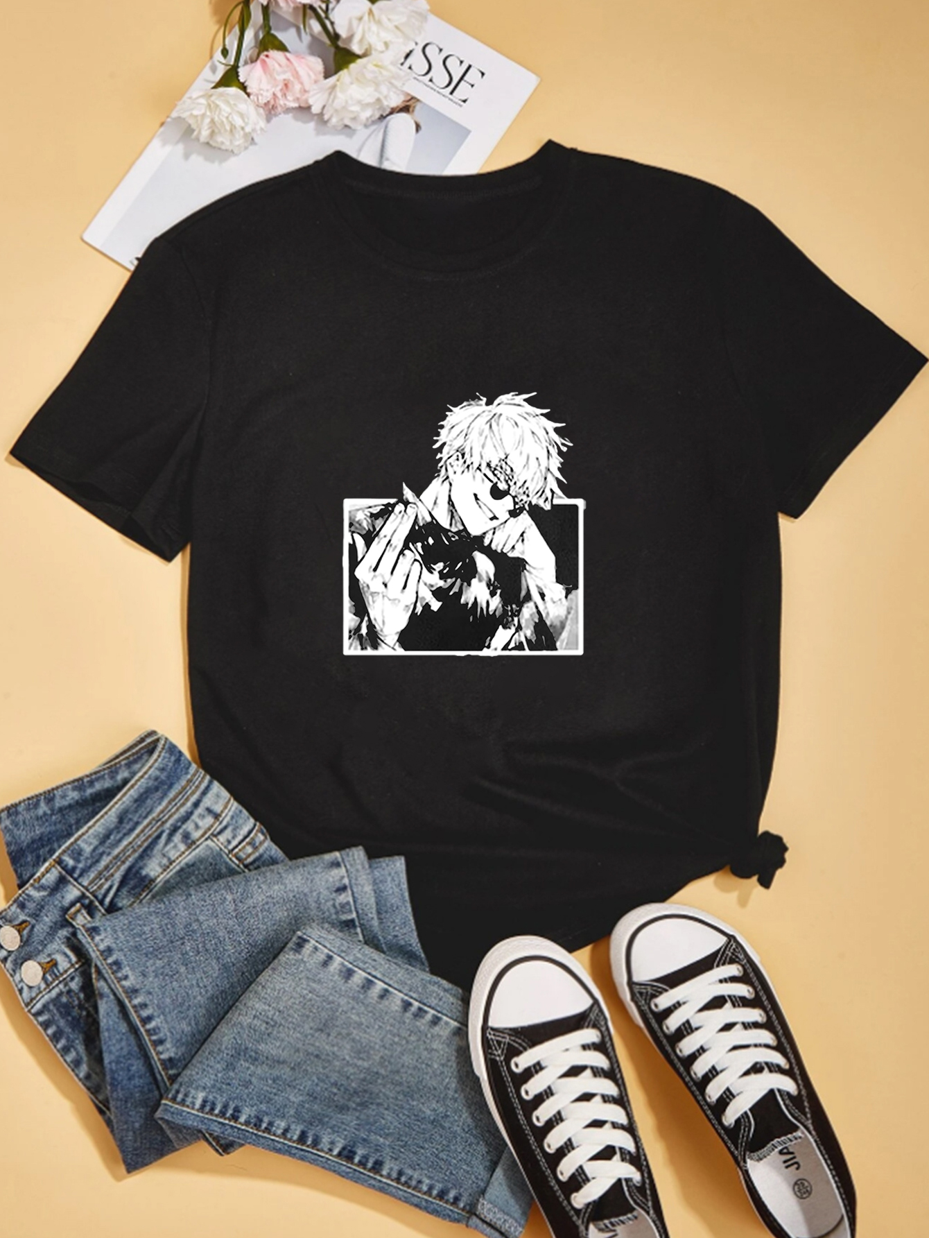 T-Shirts - KiyoDrip Aesthetic Anime Clothing Merchandsie