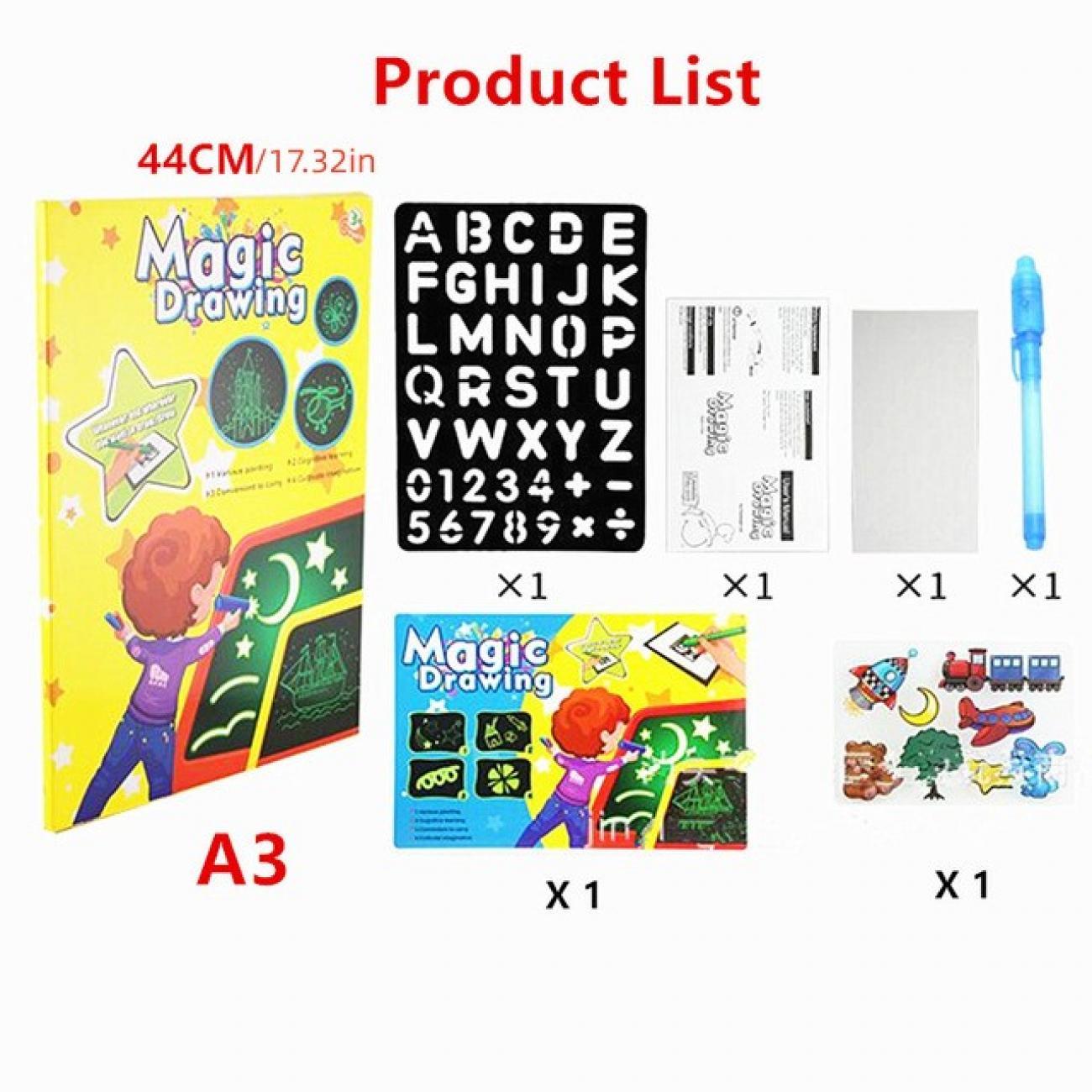 Magic Pad Light-Up Drawing Pad 