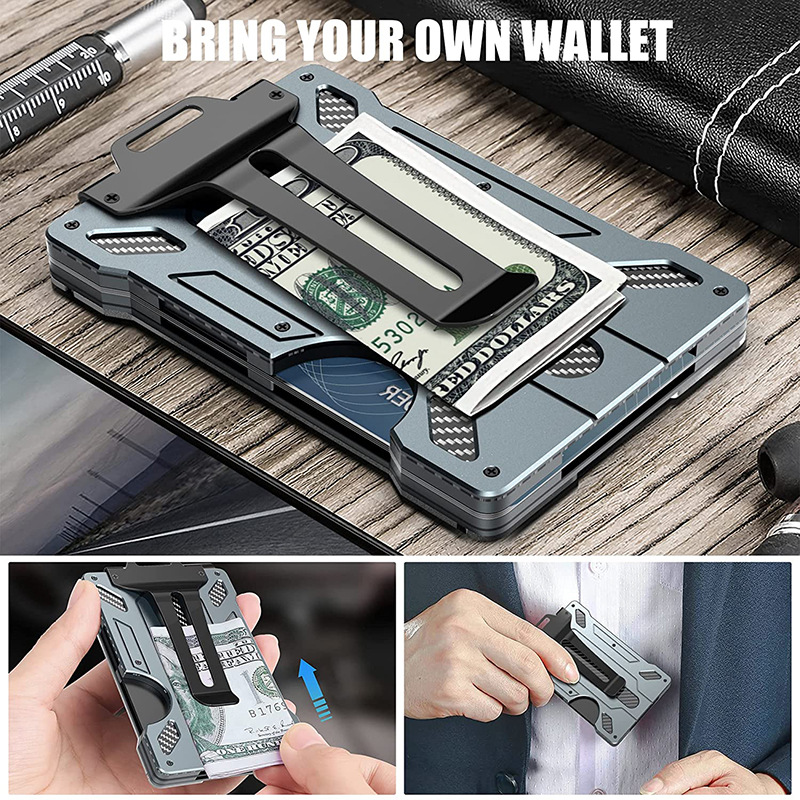 tactical money clip wallet