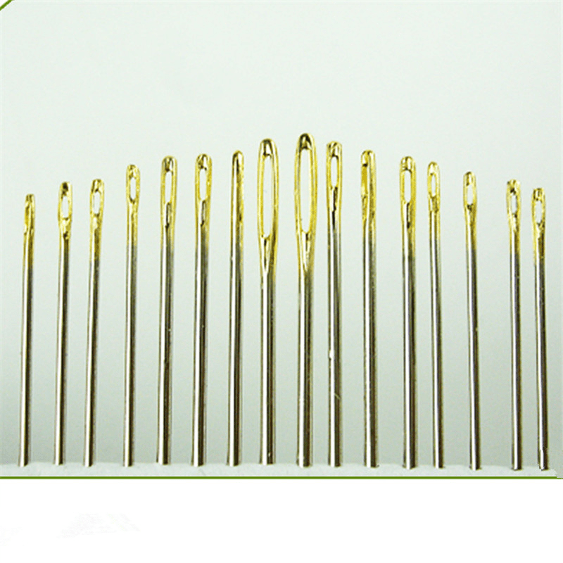 Golden Tail Sewing Needle No.22/24/26 Embroidery Fabric Cross Stitch Darning  Needles Stainless Steel Diy Craft Tools - Temu