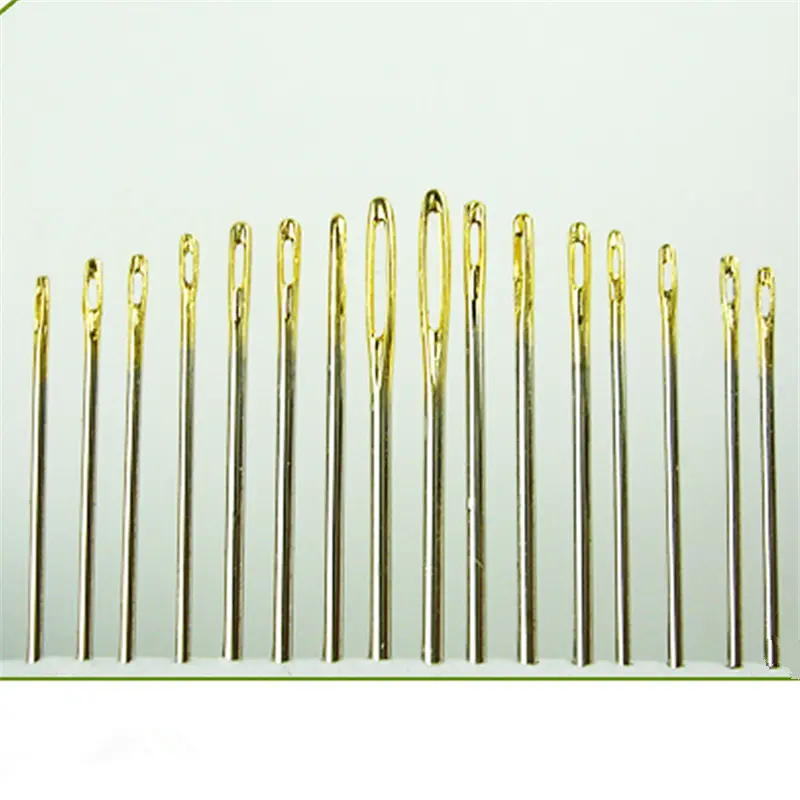 Golden Tail Hand Sewing Needles Large Hole Hand Sewing - Temu