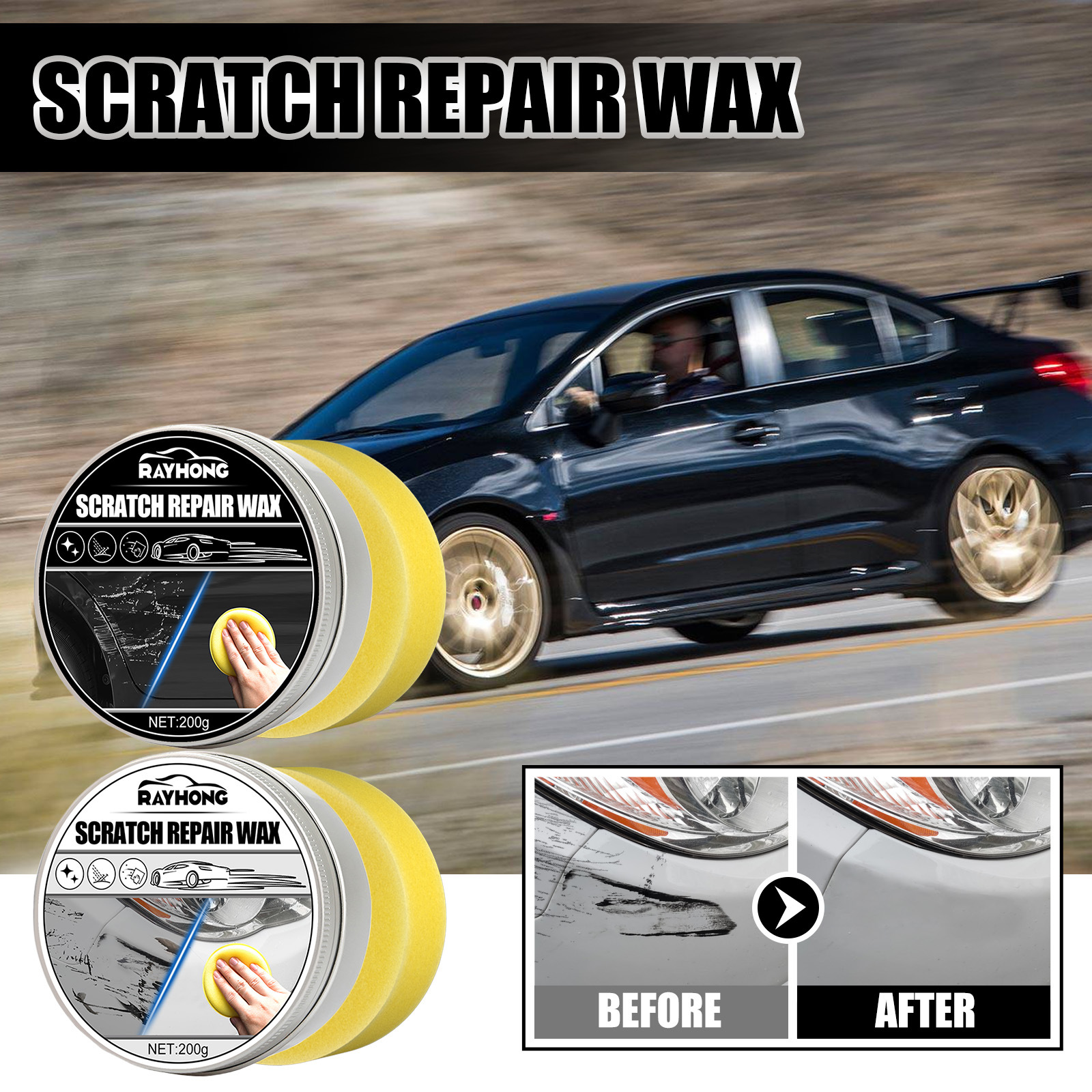Car Scratch Remover Universal Car Care Polishing Scratch - Temu
